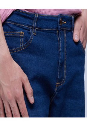 Jean Para Hombre Slim Color Azul  Marca Ostu #60160310