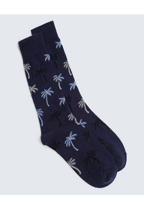 Medias Para Hombre Caña Larga Color Pack X Marca Ostu #60980286