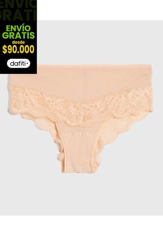 Panty Para Mujer Hipster Color Piel Marca Ostu #40800066 Ostu