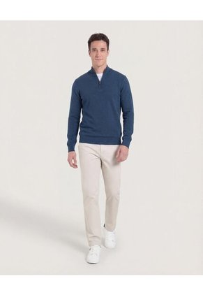 Pantalón  Para Hombre Chino Color Beige Marca Ostu #60070543