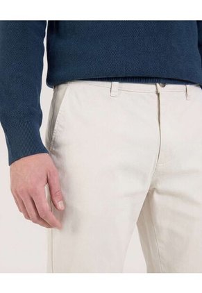 Pantalón  Para Hombre Chino Color Beige Marca Ostu #60070543