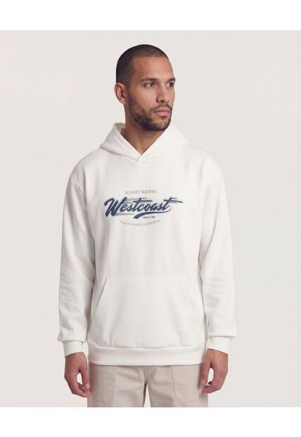 Buzo  Para Hombre Hoodie Color Crema Marca Ostu #60068219