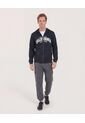 Buzo  Para Hombre Zipper Color Negro Marca Ostu #60060564 de Ostu