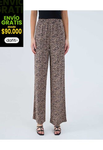 Pantalón Para Mujer Moda Color Camel Marca Ostu #40070792 Ostu