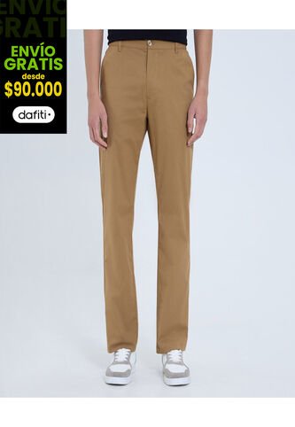 Pantalón Para Hombre Moda Color Café Marca Ostu #60070441 Ostu