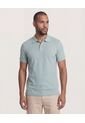 Polo  Para Hombre Cuello Tejido Sin Bolsillo Color Verde Marca Ostu #60110891 de Ostu