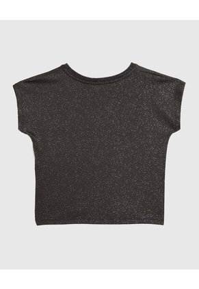 Camiseta Para Niña Manga Sisa Cuello Redondo Color Negro Marca Ostu #90090251