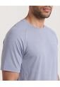 Camiseta  Para Hombre Manga Corta Cuello Redondo Color Gris Marca Ostu #60091936 de Ostu