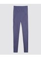Leggins Deportivo Con Cortes  Para Mujer Azul Ostu de Ostu