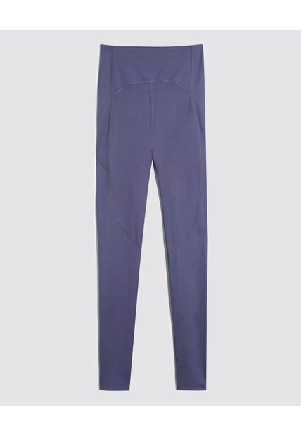 Leggins Deportivo Con Cortes  Para Mujer Azul Ostu