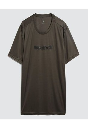 Camiseta Para Hombre Manga Corta Color Verde  Marca Ostu #60091375