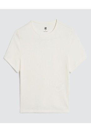 Crop Top Para Mujer Crop Top Color Marfil Marca Ostu #40092332