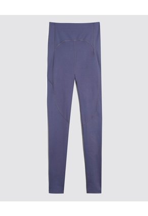 Leggins Deportivo Con Cortes  Para Mujer Azul Ostu