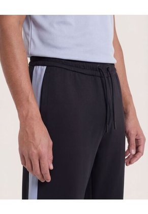 Pantalón  Para Hombre Multiusos Punto Color Negro Marca Ostu #60070510