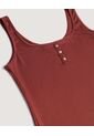 Body  Para Mujer Manga Sisa Color Naranja Marca Ostu #40200228 de Ostu