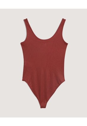 Body  Para Mujer Manga Sisa Color Naranja Marca Ostu #40200228