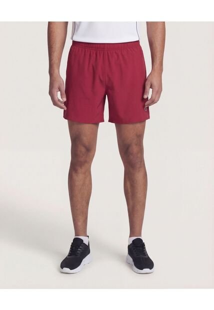 Bermuda  Para Hombre Deportiva Corto Color Rojo Marca Ostu #60100495