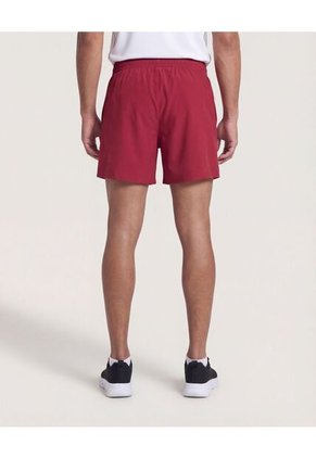 Bermuda  Para Hombre Deportiva Corto Color Rojo Marca Ostu #60100495
