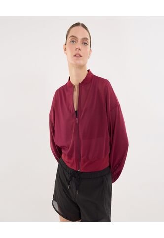 Buzo Para Mujer Zipper Color Rojo Marca Ostu #40060465 Ostu