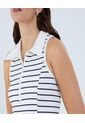 Vestido Para Mujer M/Sisa Corto Color Crema Marca Ostu #40170305 de Ostu
