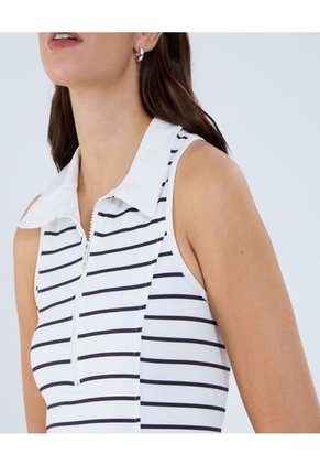 Vestido Para Mujer M/Sisa Corto Color Crema Marca Ostu #40170305