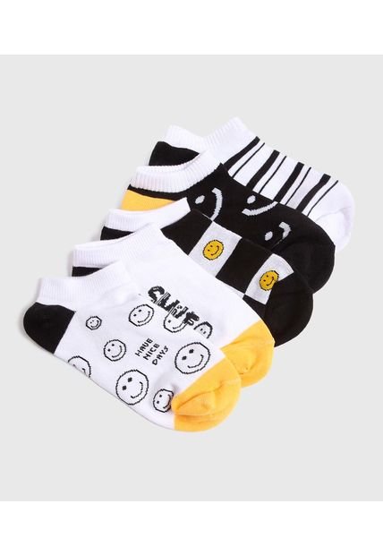 Medias Infantil Niño Invisible Color Negro Marca Ostu #80980129