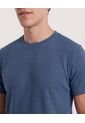 Camiseta  Para Hombre Manga Corta Cuello Redondo Color Azul Marca Ostu #60091911 de Ostu