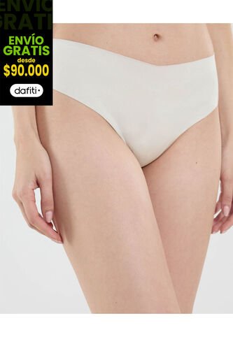 Panty Para Mujer Brasilera Color Beige Marca Ostu #40800077 Ostu