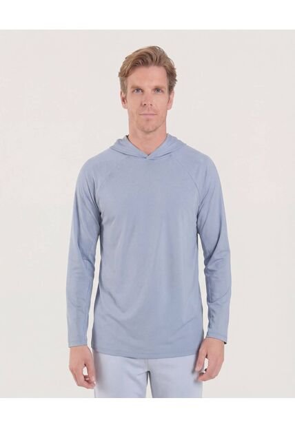 Camiseta  Para Hombre Manga Larga Cuello Redondo Color Gris Marca Ostu #60091941
