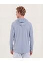 Camiseta  Para Hombre Manga Larga Cuello Redondo Color Gris Marca Ostu #60091941 de Ostu