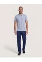 Polo  Para Hombre Cuello Maquina Sin Bolsillo Color Gris Marca Ostu #60110889 de Ostu