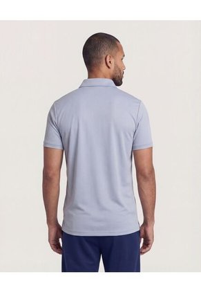 Polo  Para Hombre Cuello Maquina Sin Bolsillo Color Gris Marca Ostu #60110889