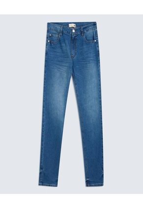 Jean Para Hombre Slim Color Azul Medio Marca Ostu #60160407