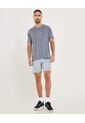 Camiseta  Para Hombre Manga Corta Cuello Redondo Color Gris Marca Ostu #60091725 de Ostu