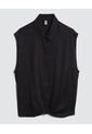 Camisa Para Mujer Manga Sisa Color Negro Marca Ostu #40010232 de Ostu