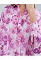 Camisa Para Mujer Manga Larga Color Rosado  Marca Ostu #40010216 de Ostu