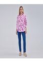 Camisa Para Mujer Manga Larga Color Rosado  Marca Ostu #40010216 de Ostu