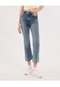 Jean Para Mujer Crop Flare Color Azul Marca Ostu #40160572 de Ostu