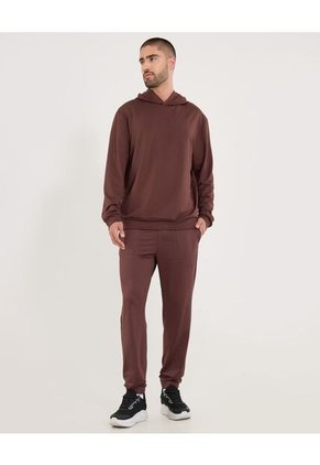 Pantalón  Para Hombre Jogger Color Café Marca Ostu #60070521