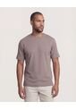 Camiseta  Para Hombre Manga Corta Cuello Redondo Color Café Marca Ostu #60098217 de Ostu