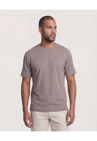 Camiseta  Para Hombre Manga Corta Cuello Redondo Color Café Marca Ostu #60098217 Ostu