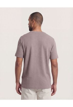 Camiseta  Para Hombre Manga Corta Cuello Redondo Color Café Marca Ostu #60098217