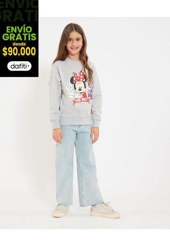 Jean Infantil Niña Culotte Color Azul Marca Ostu #90160090 Ostu