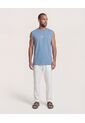 Camiseta  Para Hombre Manga Sisa Cuello Redondo Color Azul Marca Ostu #60098234 de Ostu