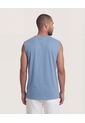 Camiseta  Para Hombre Manga Sisa Cuello Redondo Color Azul Marca Ostu #60098234 de Ostu