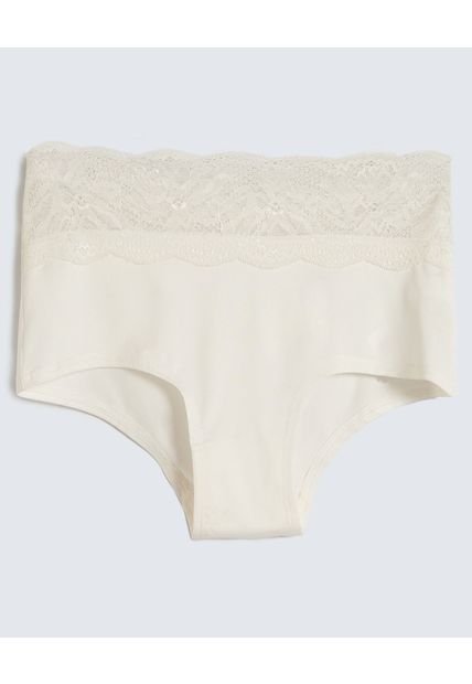 Panty Para Mujer Cachetero Color Marfil Marca Ostu #40800082