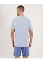 Camiseta  Para Hombre Manga Corta Cuello Redondo Color Gris Marca Ostu #60091716 de Ostu
