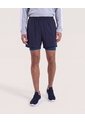 Bermuda Running Reflectiva  Para Hombre Azul Ostu de Ostu