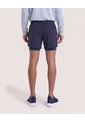 Bermuda Running Reflectiva  Para Hombre Azul Ostu de Ostu