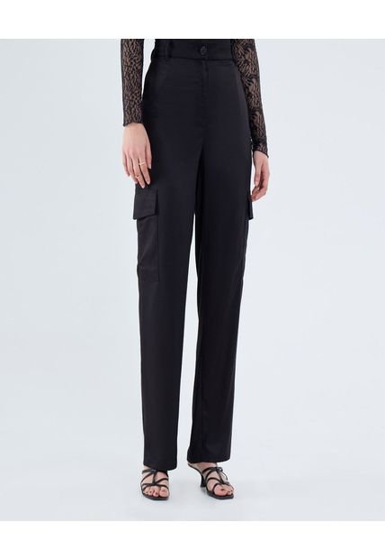 Pantalón Para Mujer Moda Color Negro Marca Ostu #40070797
